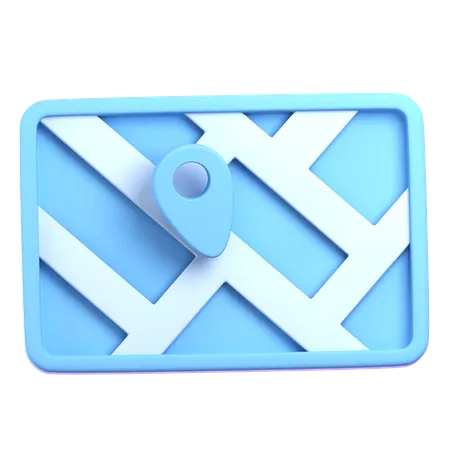 地図  3D Icon