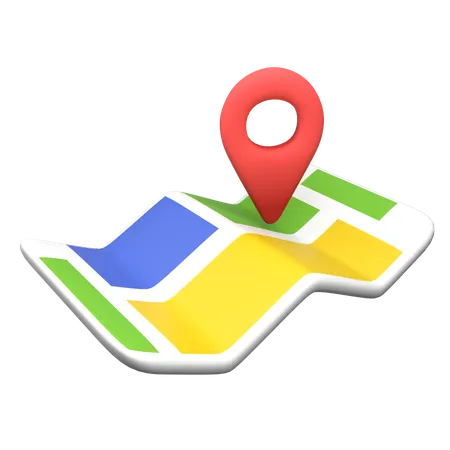 地図  3D Icon