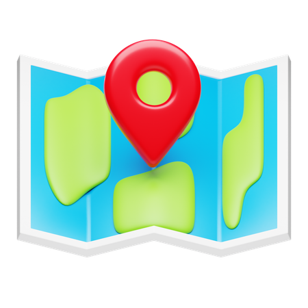 Maps  3D Icon