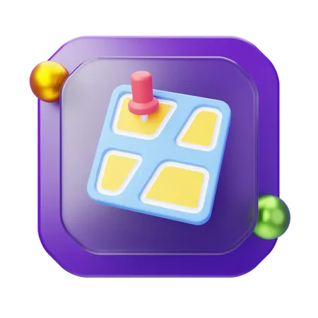 Maps  3D Icon