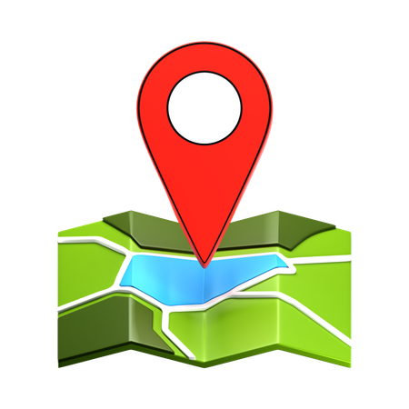 Maps  3D Icon