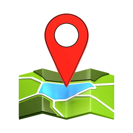 Maps  3D Icon