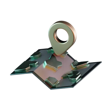 Maps  3D Icon