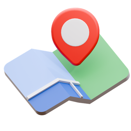 Maps  3D Icon