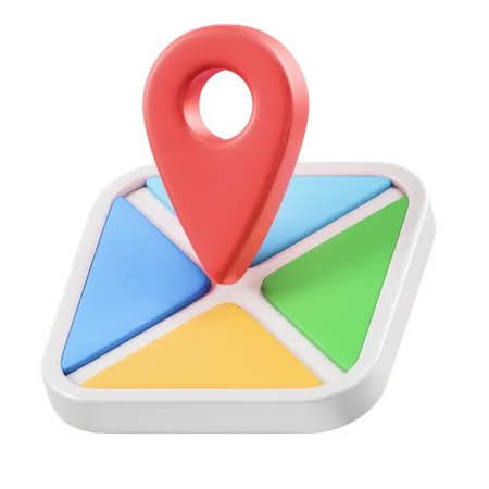 Maps  3D Icon