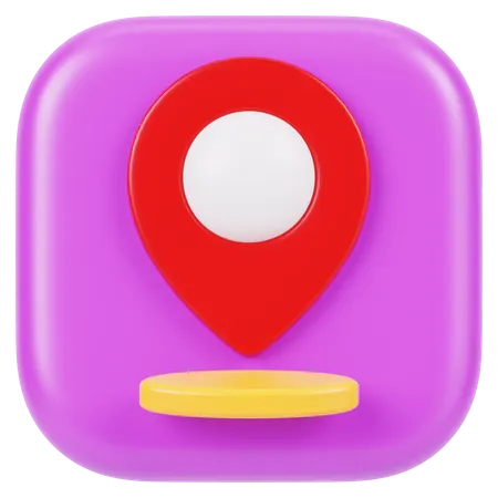 Maps  3D Icon