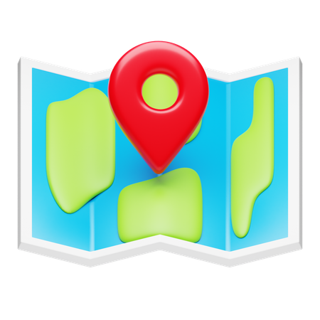 Maps  3D Icon