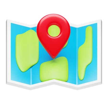 Maps  3D Icon