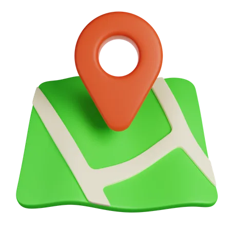 Maps  3D Icon