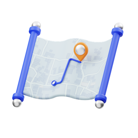 Maps  3D Icon