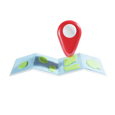 Maps  3D Icon