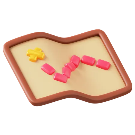Maps  3D Icon