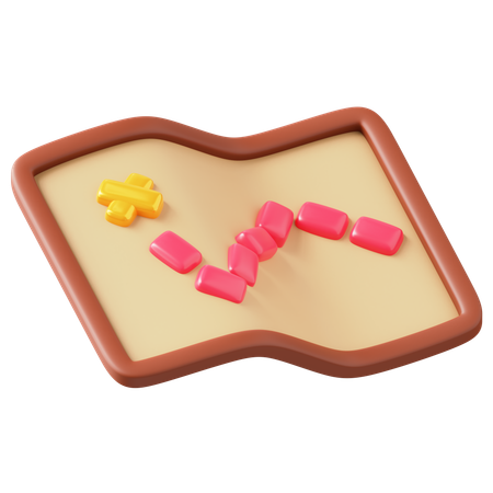 Maps  3D Icon