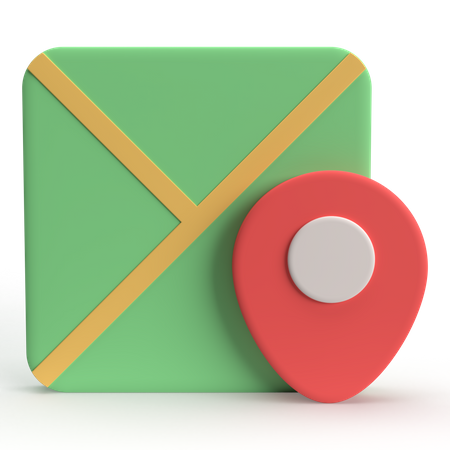 Maps  3D Icon
