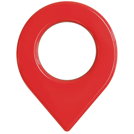 Maps pin  3D Icon