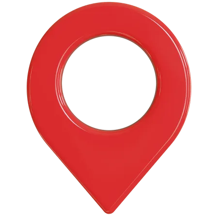 Maps pin 3D Icon