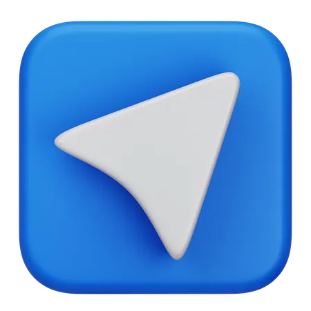 Maps Pointer  3D Icon