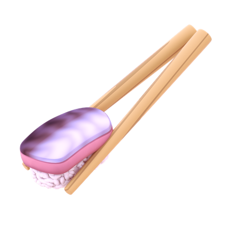 Nigiri De Maquereau En Baguettes  3D Icon