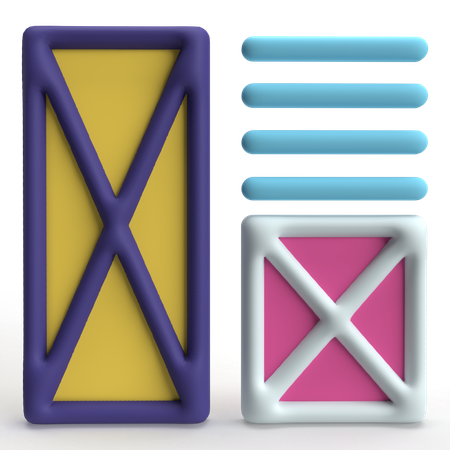 Bosquejo  3D Icon