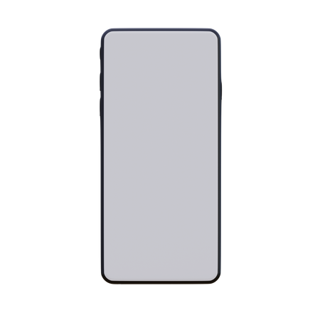 Maqueta de teléfono móvil  3D Icon