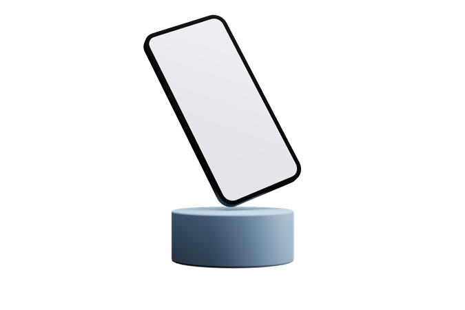 Maquete de telefone  3D Icon