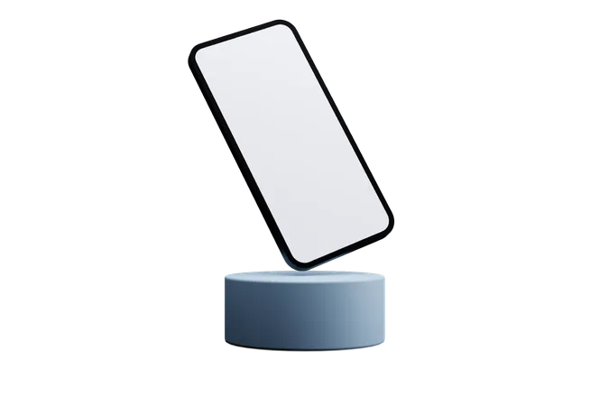 Maquete de telefone  3D Icon