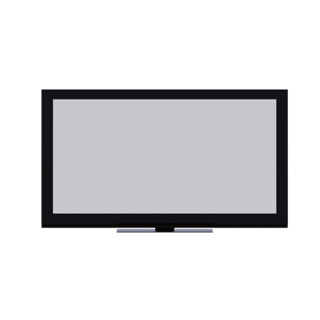 Maquete de tv  3D Icon