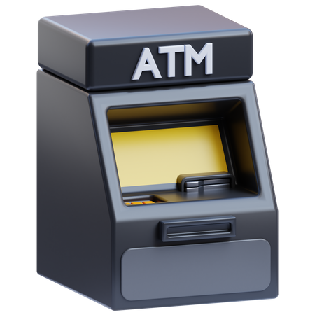 Máquina ATM  3D Icon