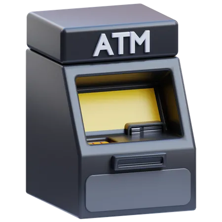 Máquina ATM  3D Icon