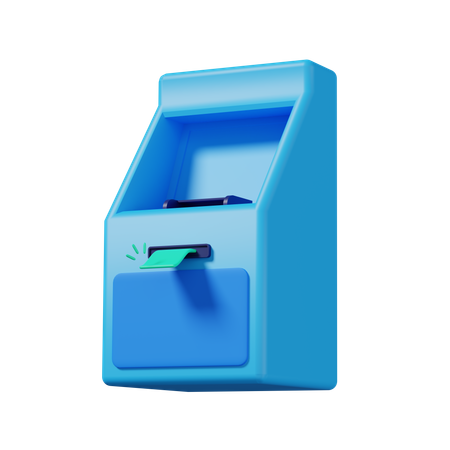 Máquina ATM  3D Icon