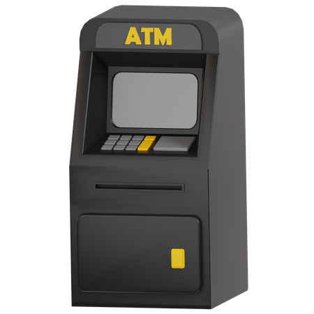 Máquina ATM  3D Icon