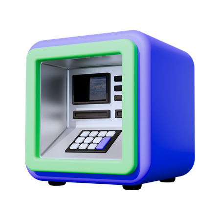 Máquina ATM  3D Icon