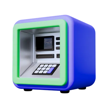 Máquina ATM  3D Icon