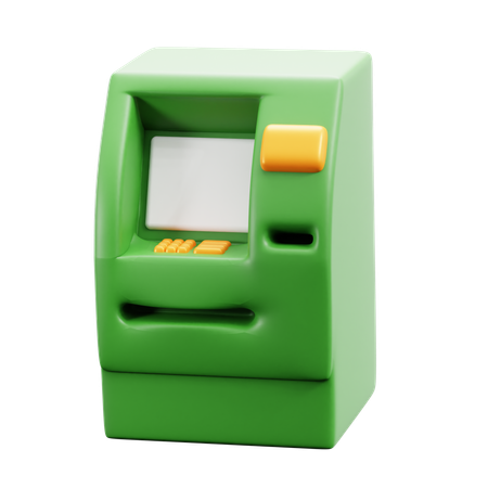 Máquina ATM  3D Icon