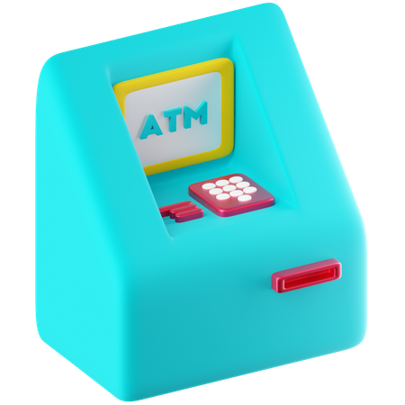 Máquina ATM  3D Icon