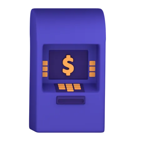 Máquina ATM  3D Icon