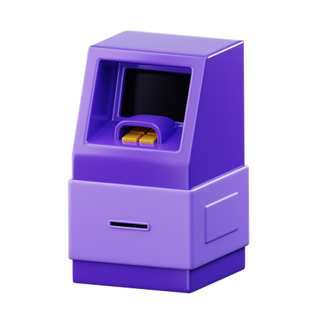 Máquina ATM  3D Icon