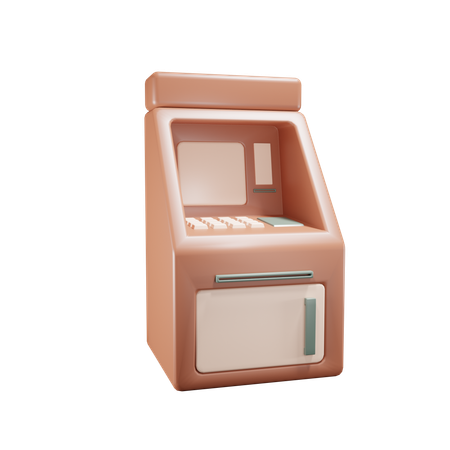 Máquina ATM  3D Icon