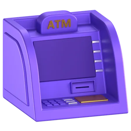 Máquina ATM  3D Icon