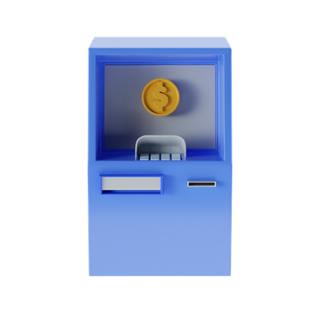 Máquina ATM  3D Icon