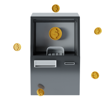 Máquina ATM  3D Icon