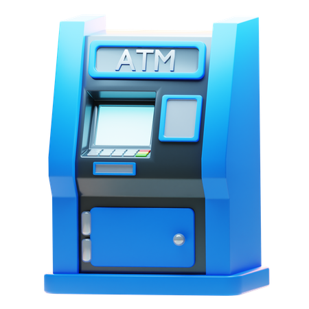 Máquina ATM  3D Icon