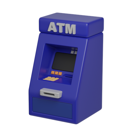 Máquina ATM  3D Icon