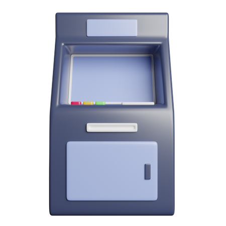 Máquina ATM  3D Icon