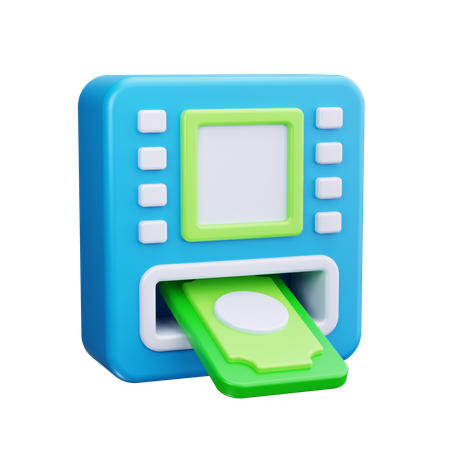 Máquina ATM  3D Icon