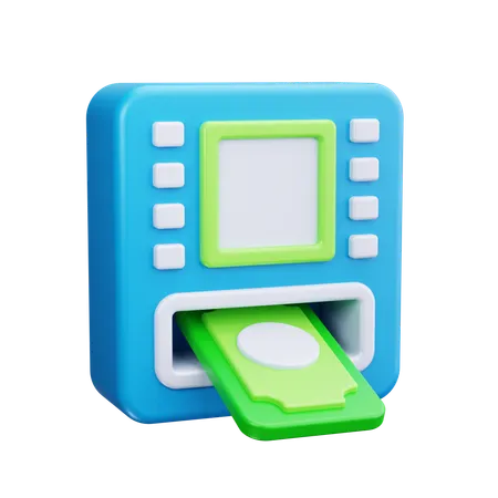 Máquina ATM  3D Icon