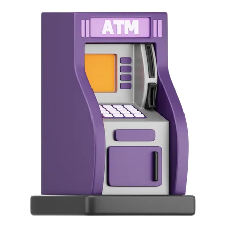 Máquina ATM  3D Icon