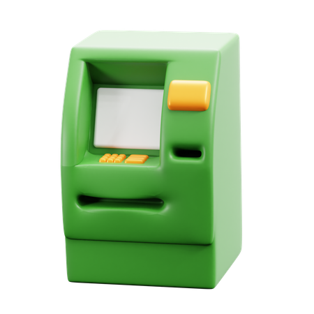 Máquina ATM  3D Icon