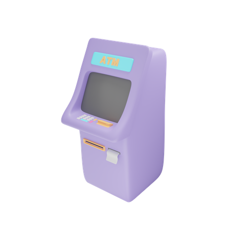 Máquina ATM  3D Icon