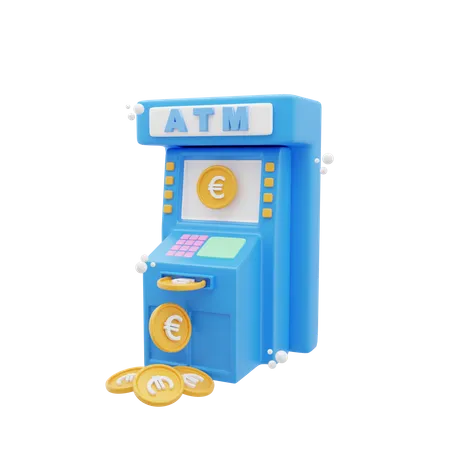 Máquina ATM  3D Icon